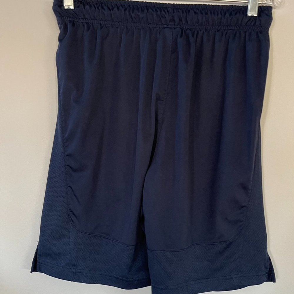 Men's Nike Dri Fit Blue Medium Athletic Shorts 9" inseam - Picture 4 of 4